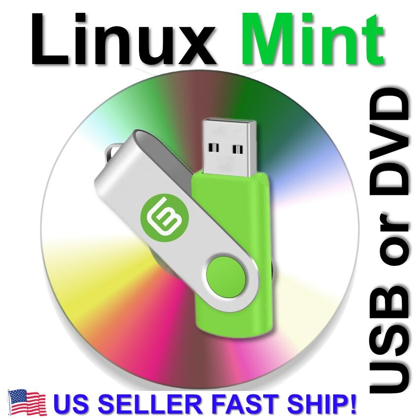 Linux Mint Latest 21.2 Cinnamon 64bit Version BOOTABLE/LIVE DVD-or-USB FREESHIP!