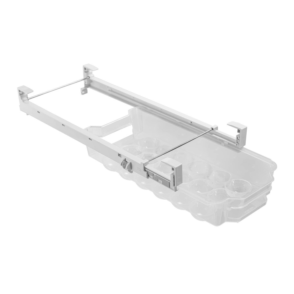 Design Adjustable Sliding Pull Out Egg Drawer - Holds 18 Eggs - BPA - Fridge ...