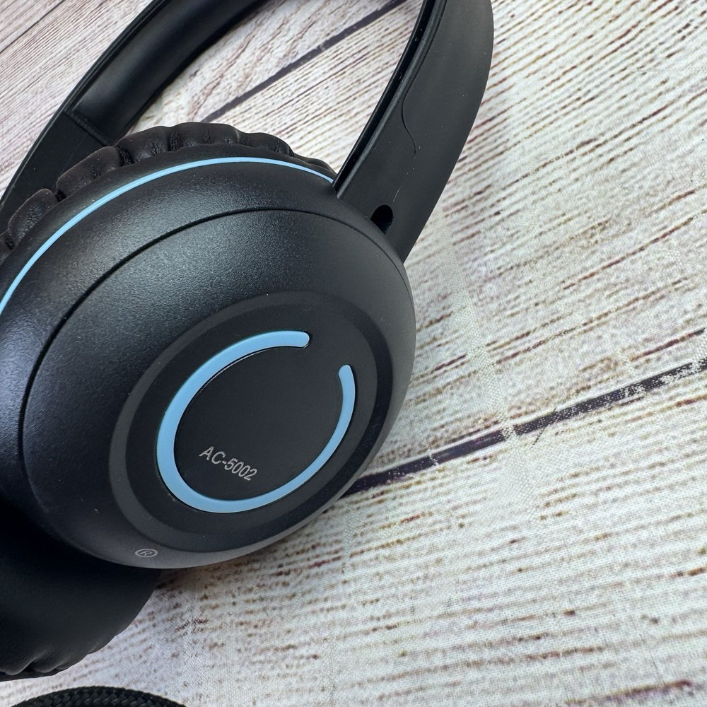 Cyber Acoustics Stereo Headset AC-5002, Single 3.5mm Plug EUC