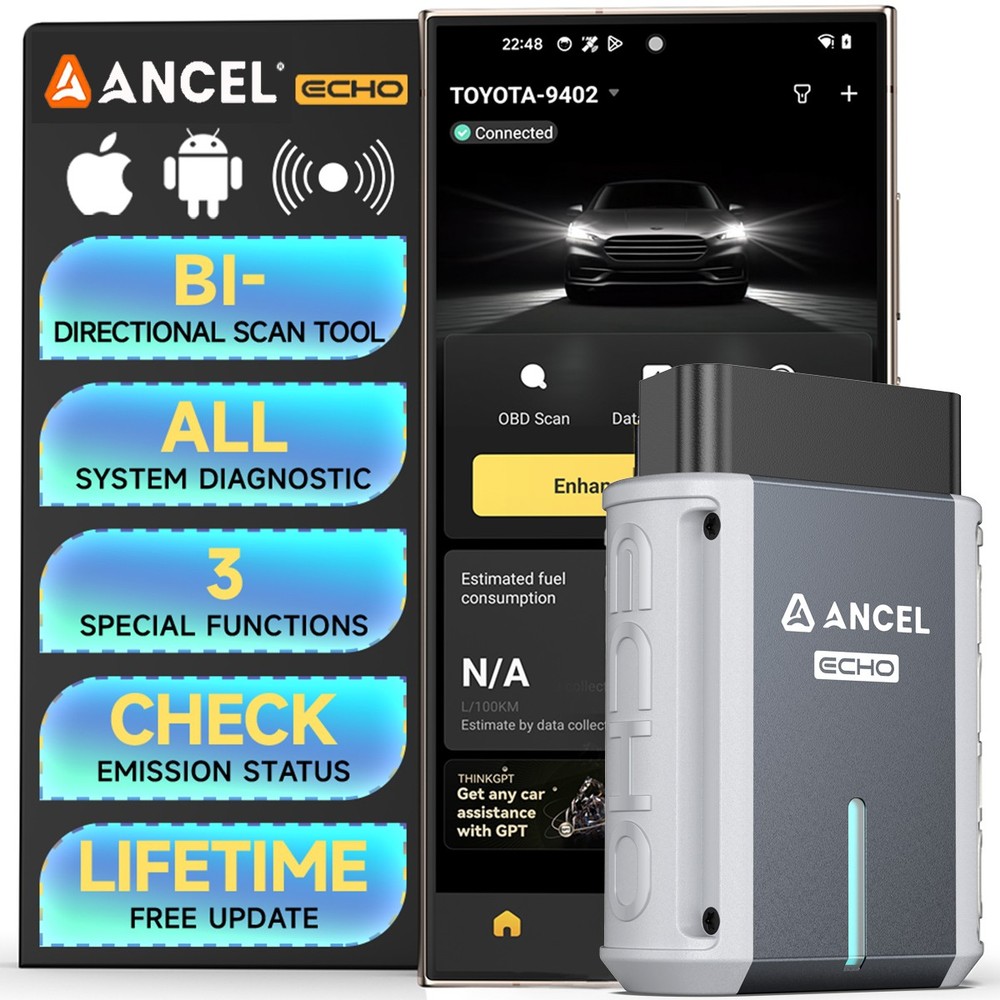 OBD2 Diagnostic Tool Car Scanner All Systems Code Reader Active Test BMS EPB OIL