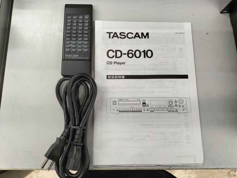 TASCAM CD-6010 CD player #BE11017