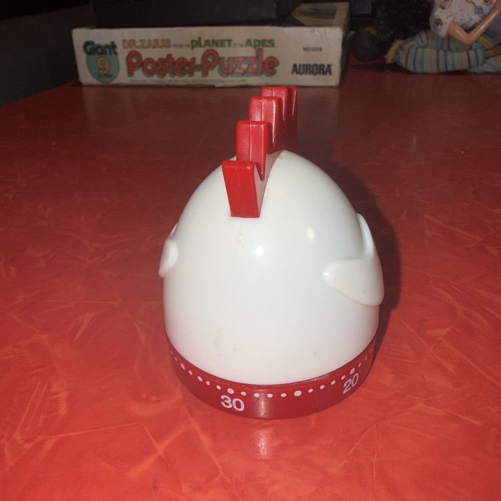 Cartoon Rooster Timer Kitchen Mechanical Timer Reminder Alarm Countdown Egg Cook