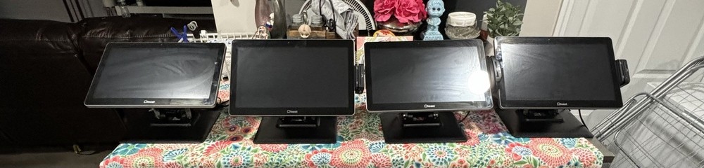 Toast POS Systems 4 Touchscreen Terminal, 4 Handheld System, 7 Printers, 2 POS