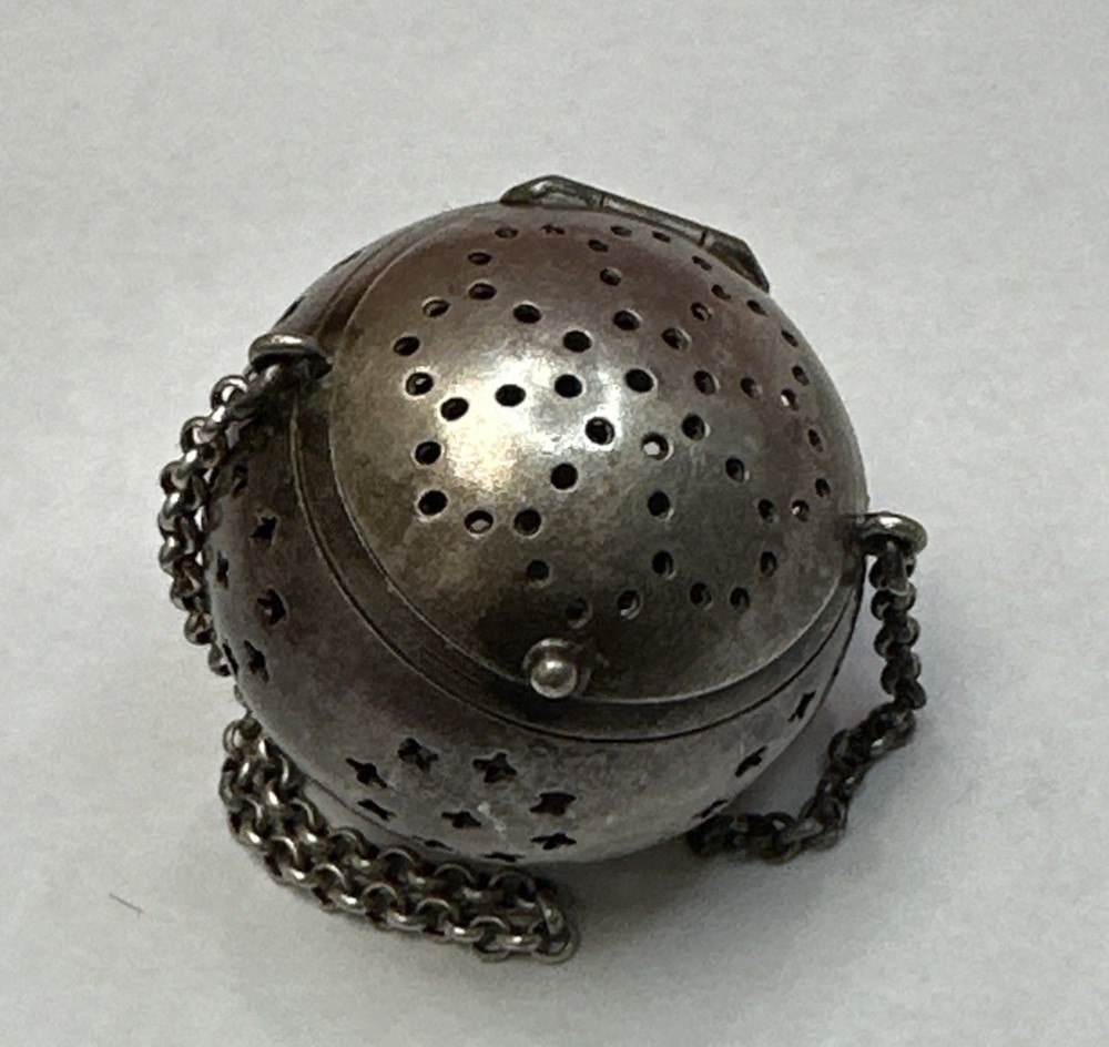 Vintage Plated Silver Tea Infuser