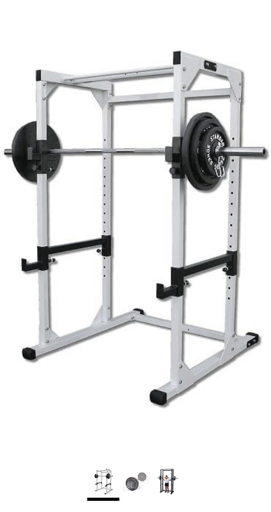 PR-001AB PRO POWER RACK, Full Rack, With Bench & WEIGHTS!!!