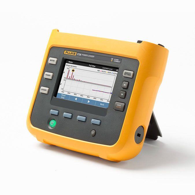 Fluke 1736 Three Phase Power Quality Logger Analyzer 10.24 kHz