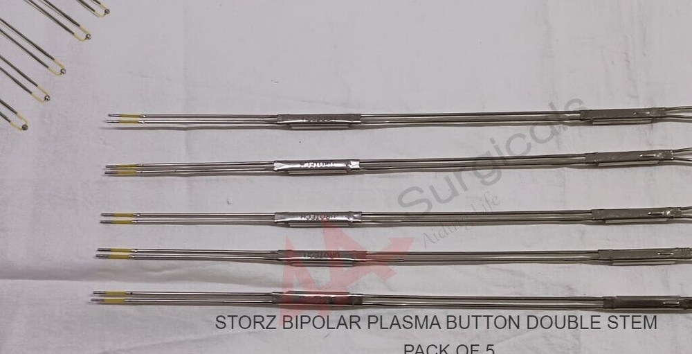 4A STORZ BIPOLAR PLASMA BUTTON DOUBLE STEM PACK OF 5