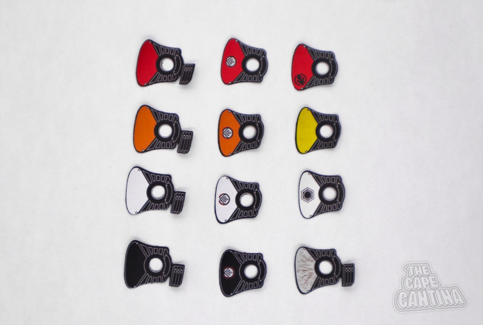 for Minifigure Star Wars Galactic Empire Ranked Stormtrooper Pauldrons Only NEW