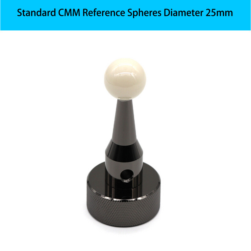 For CMM Table 25mmDiameter CMM Precise Calibration Sphere Ceramic ball with Base