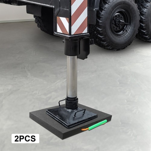 2Pcs Heavy Duty Stabilizing Medium Size Support Pads Blocks 5-80T Support Pads