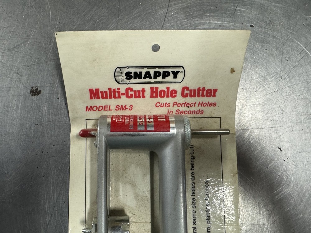 Snappy Multi-Cut Hole Cutter SM-3