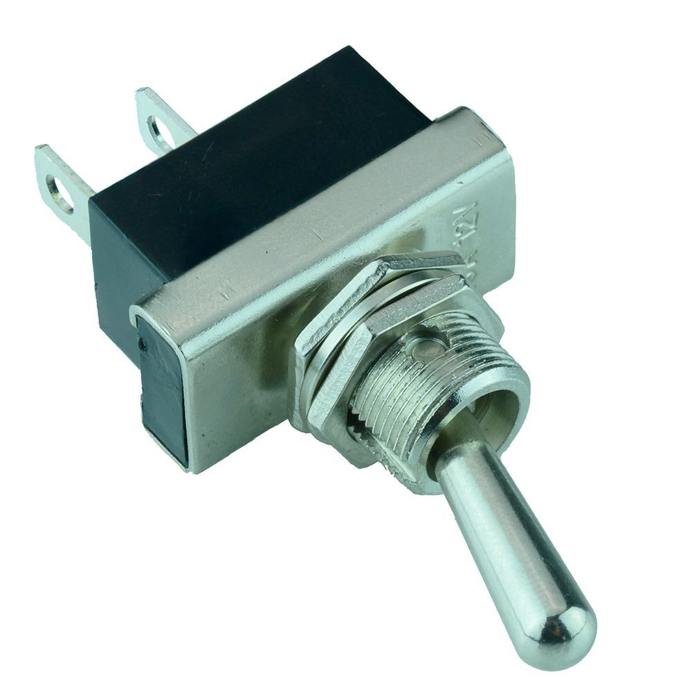 Off-(On) Momentary Toggle Flick Switch 2 Position SPST 25A 12V