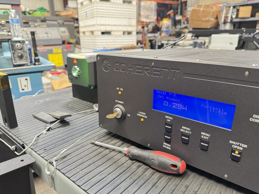 Coherent VERDI-2W Laser System 1124331 with Laser Head,Diode Pumped Solid State