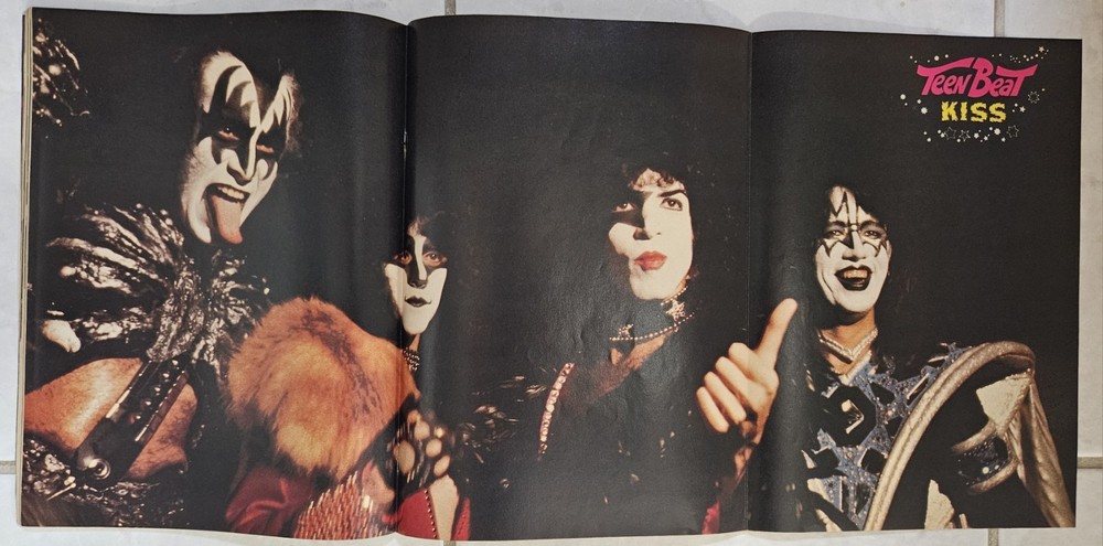 TEEN BEAT MAGAZINE JANUARY 1981 KISS, VAN HALEN, QUEEN, SCHNEIDER, KISS Poster