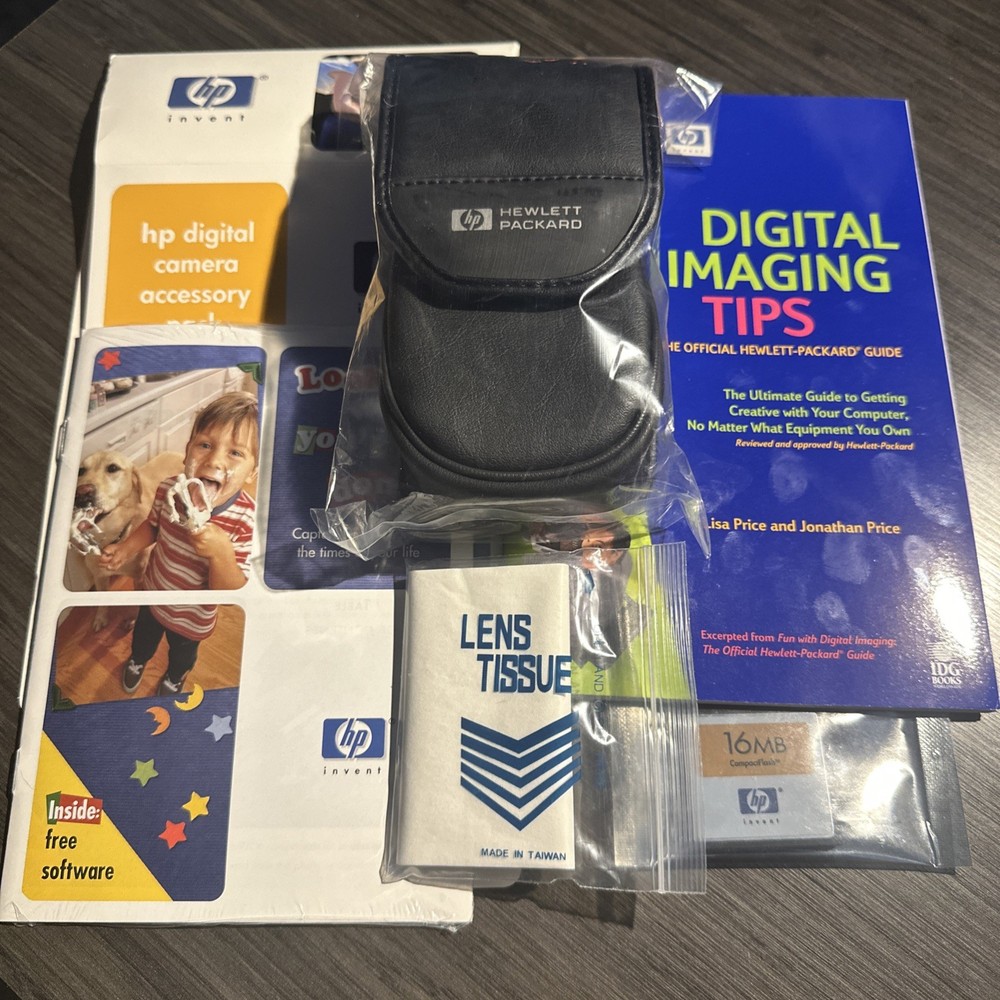 Genuine HP CompactFlash Card 5184-2423 - HP Digital Camera Accessory Pack