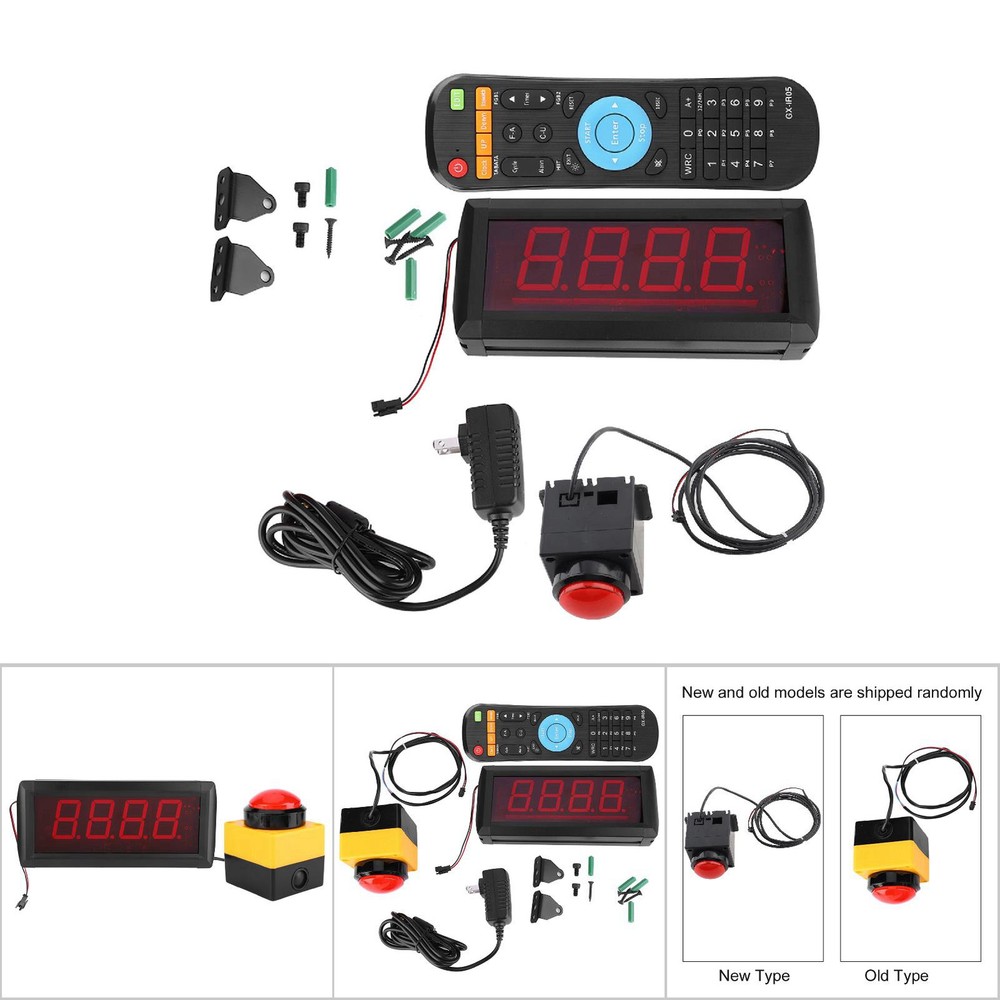 Popular Game Challenge 10 Seconds Countdown Timer LED Digital Timer Tools Part