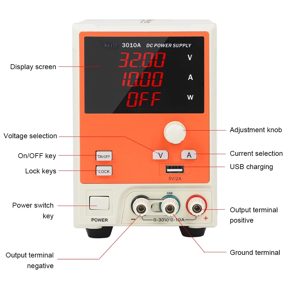 Adjustable DC Voltage Regulator Programmable Digital Display Mobile Phone Repair