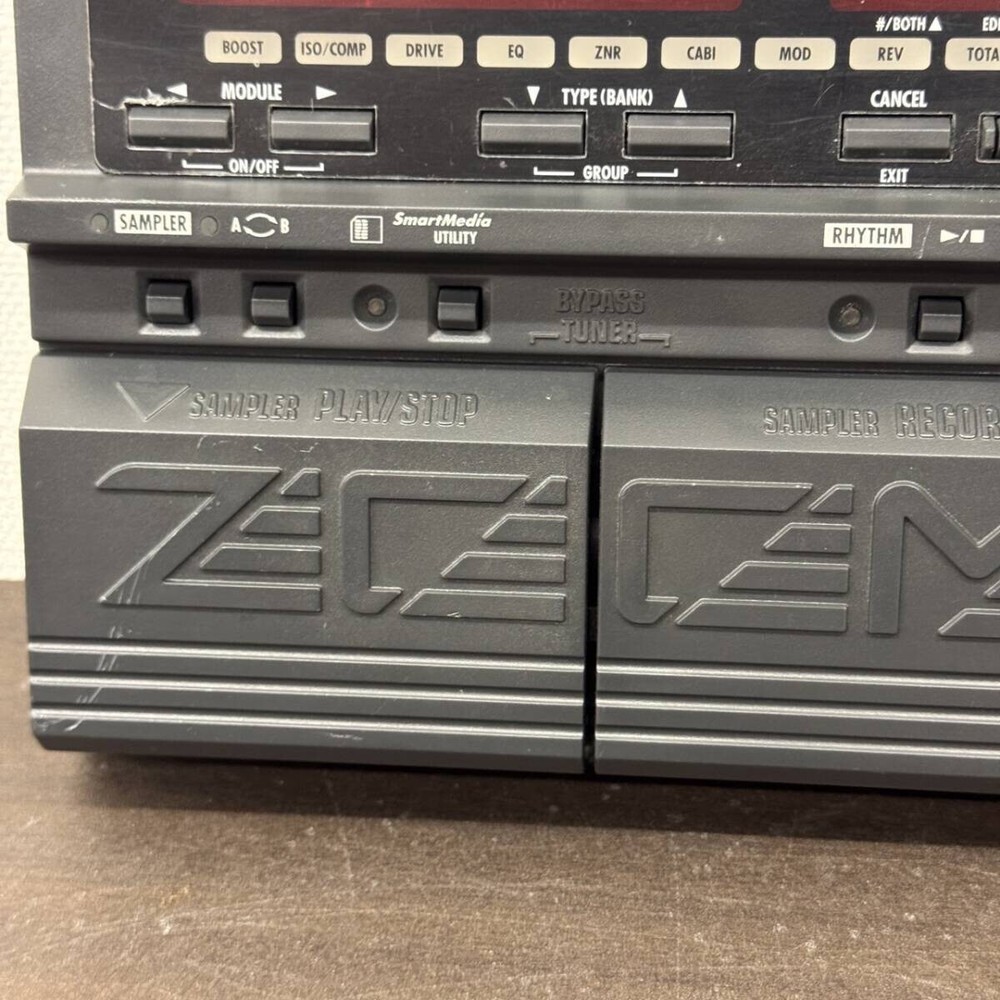 ZOOM 707II Multi effector Guitar pedal