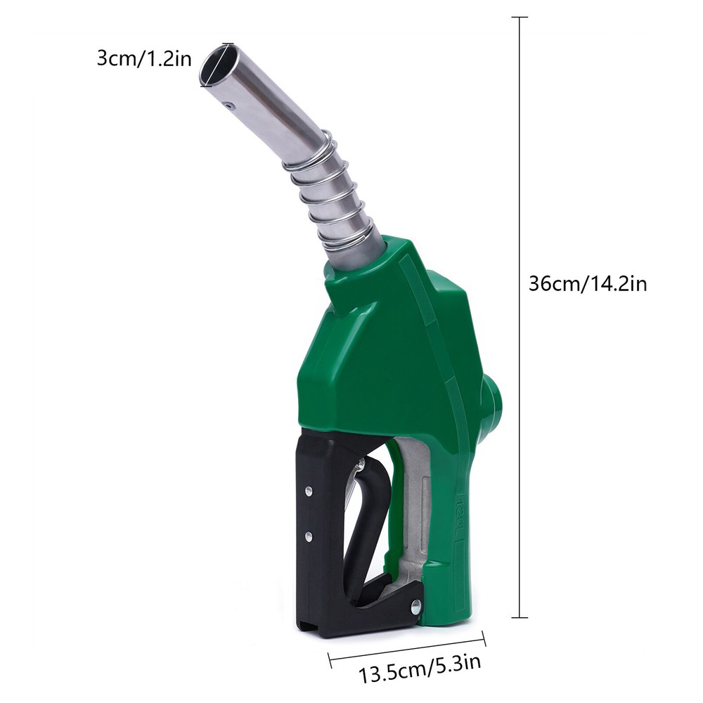 Automatic Shut Off 1" Diesel Fuel Nozzle Replacement Fuel Pump Transfer Nozzle