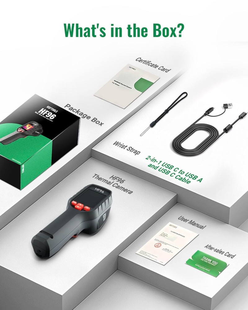 Thermal Camera with Laser Pointer, Intelligent Scene Detection, Super Resolut...