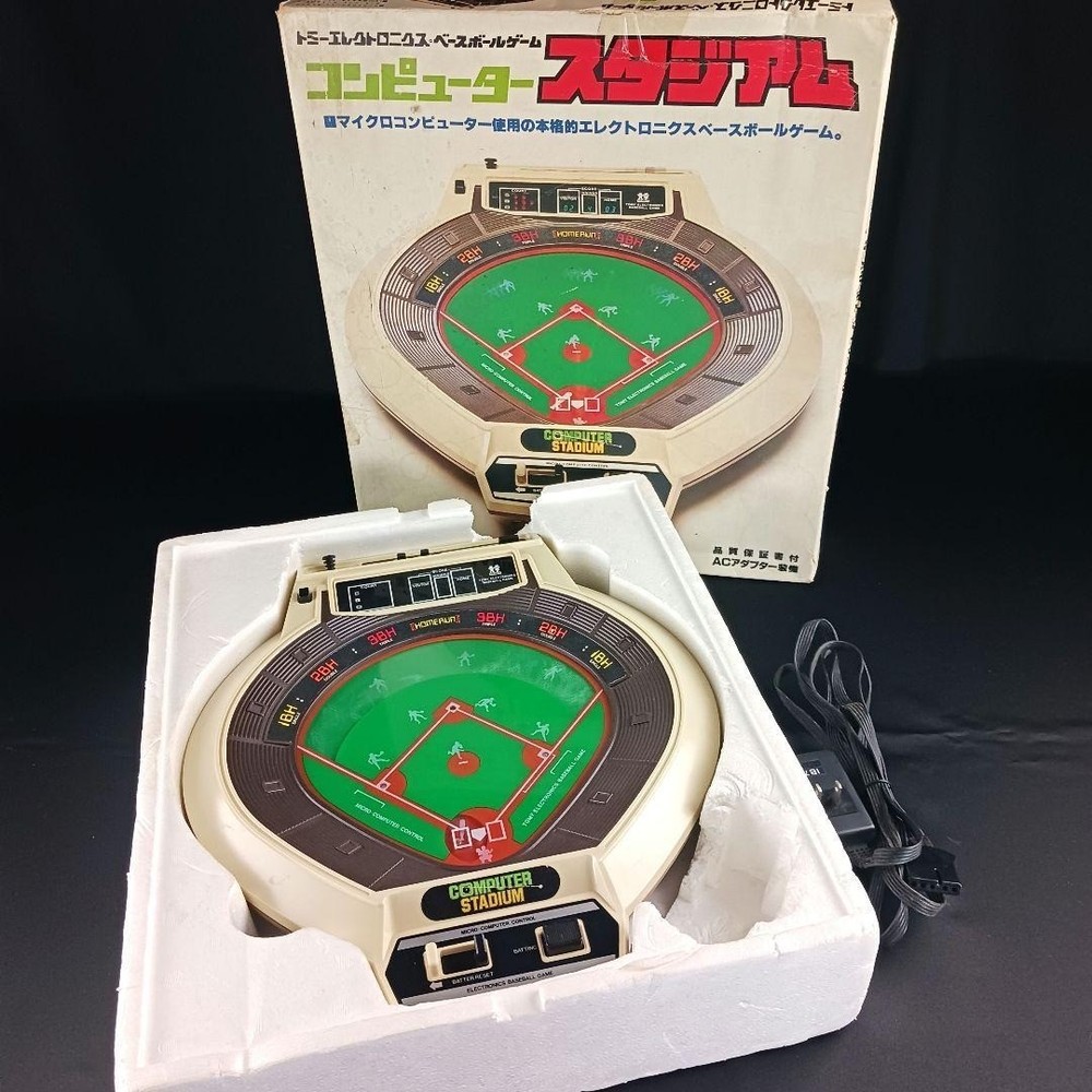 Retro Tomy Computer Stadium Baseball Game Japan