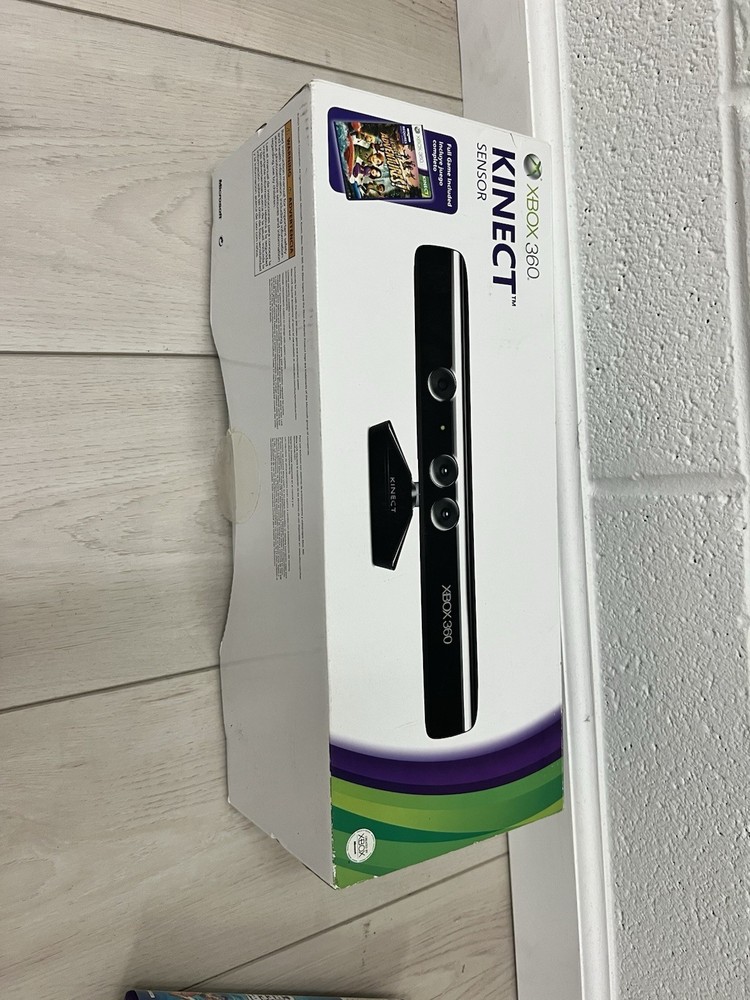 Xbox 360 Kinect Sensor Bundle with Let’s Cheer & Your Shape Games Tested Works