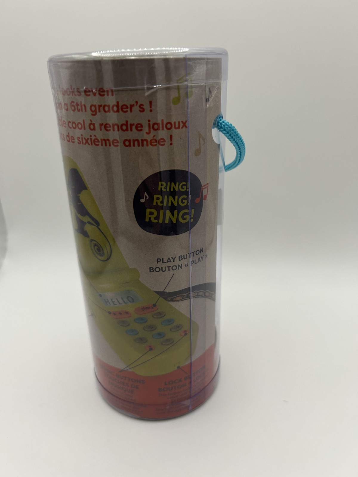 B. toys Hellophone Lime Green Kids Play Phone with Sounds