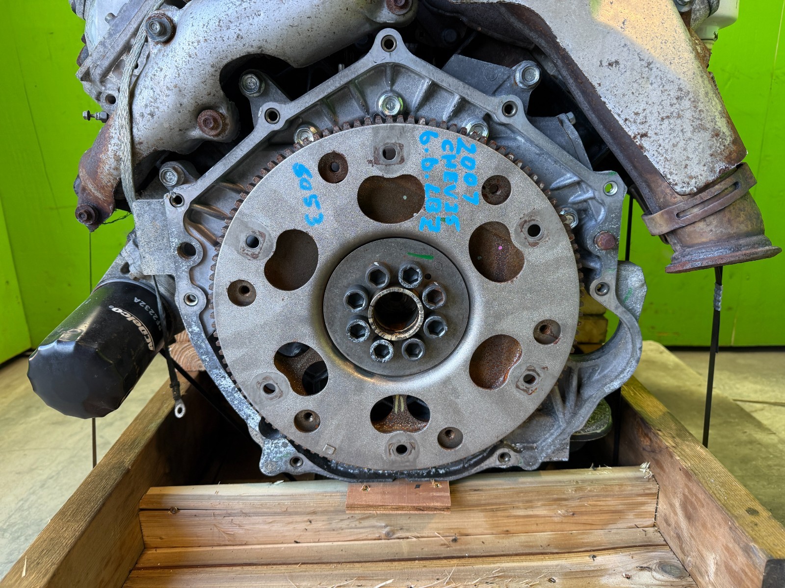 06 07 CHEVROLET GMC 2500 3500 6.6 LBZ DURAMAX DIESEL ENGINE MOTOR NO CORE!! 169K