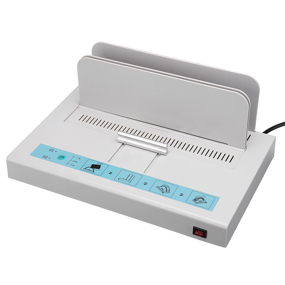 Thermal Binding Machine, 110V Hot Glue Binding Machine A4 Document Heat Binder