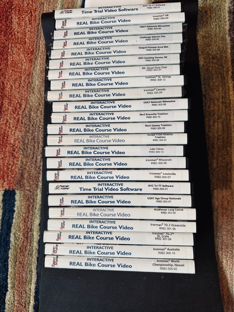 Racermate Computrainer Real Course Videos