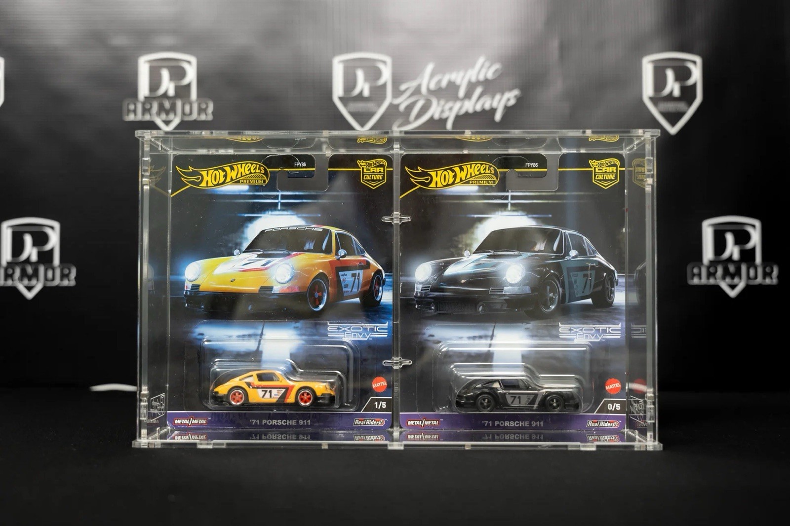 Diamond Protector Hot Wheels Mainline/RLC 2 Car Acrylic Display 1 Pack (RC-2)