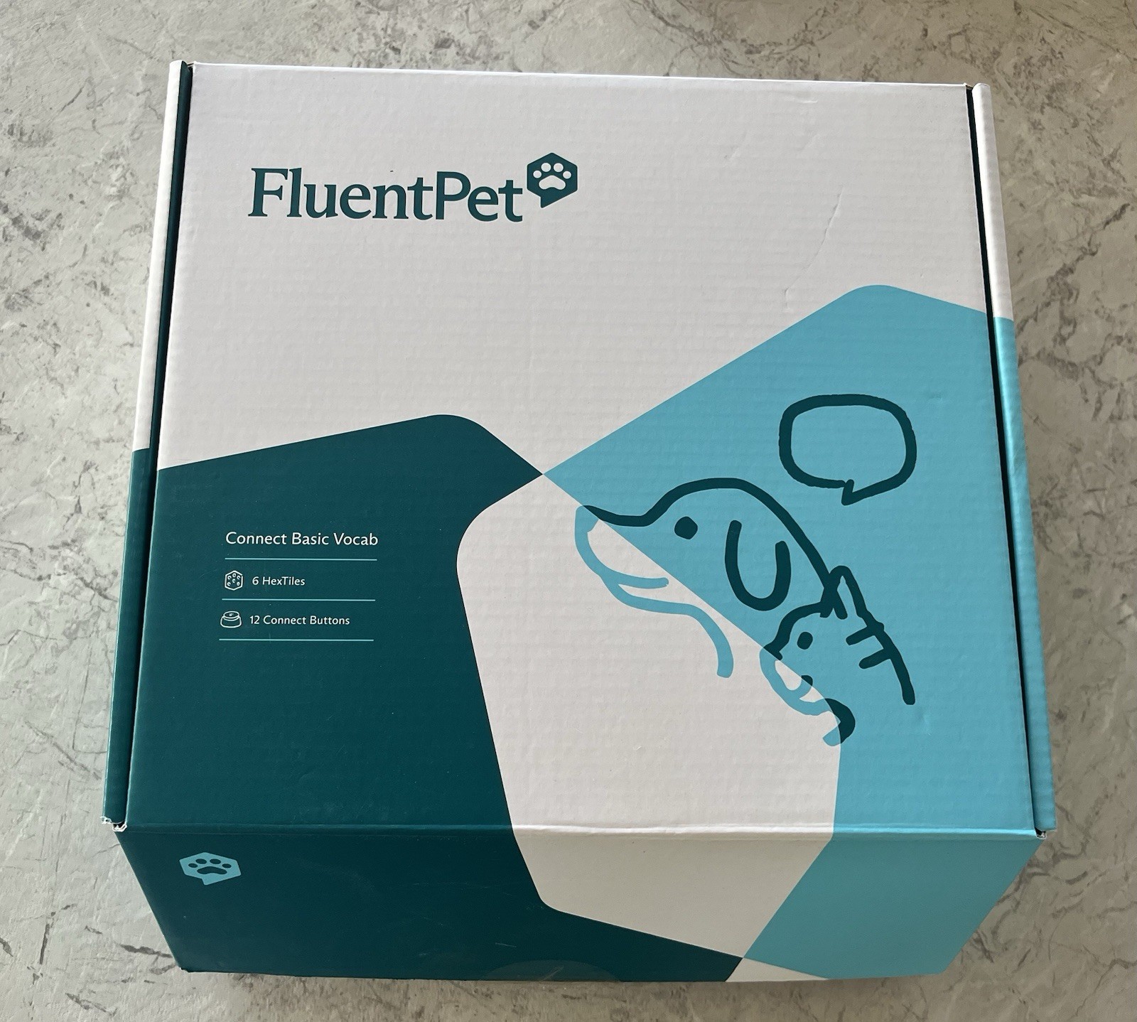 Gently Used Fluent Pet Connect Base with 6 HexTiles and 30 Connect Buttons