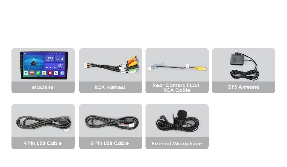 9"QLED Apple Carplay For Toyota Corolla 2003-08 Android 15 Car Stereo Radio GPS