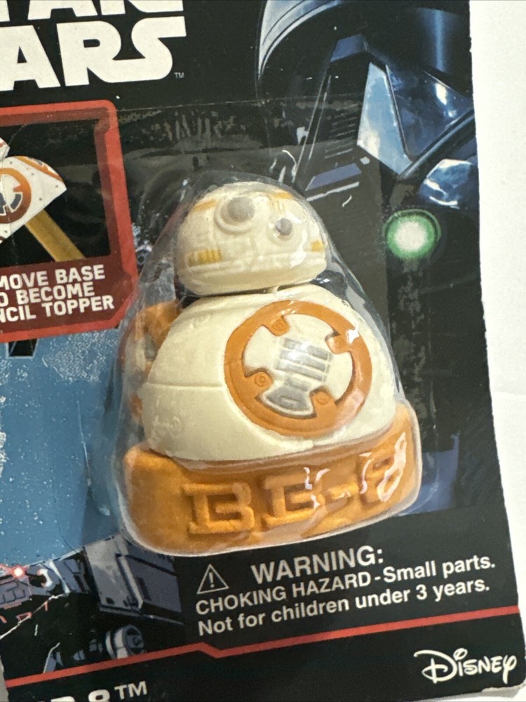 Star Wars BB-8  Eraser Disney (NEW) - Age 3+
