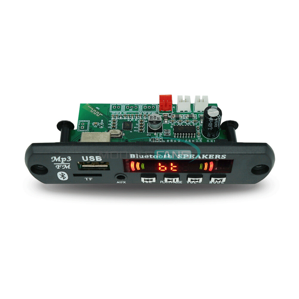 DC12V 2*15W Power Amplifier MP3 Decoder Board 5.0 Bluetooth w/ Radio FM Function