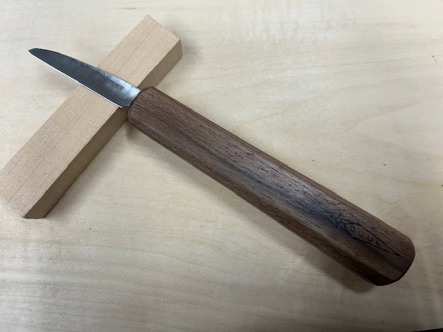 #104- 8" knife- 2-1/8" blade OCC / Shipley woodcarving whittling -NEW
