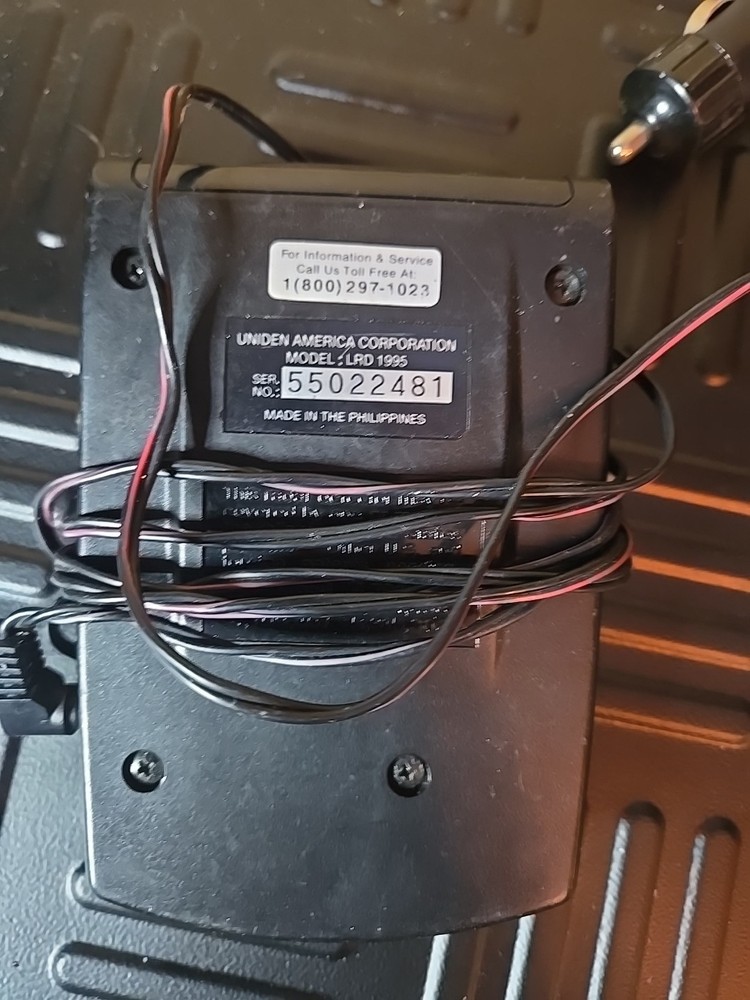 Uniden Laser 3band Lrd1995 Untested