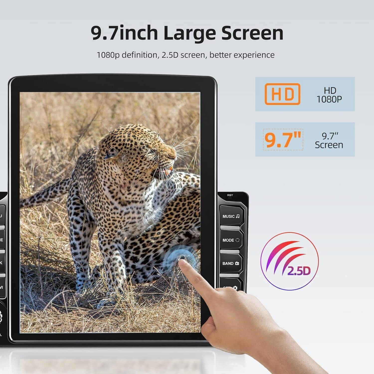 9.7" For 2009-2014 Subaru Outback Legacy CarPlay Android 13 Car Stereo Radio GPS