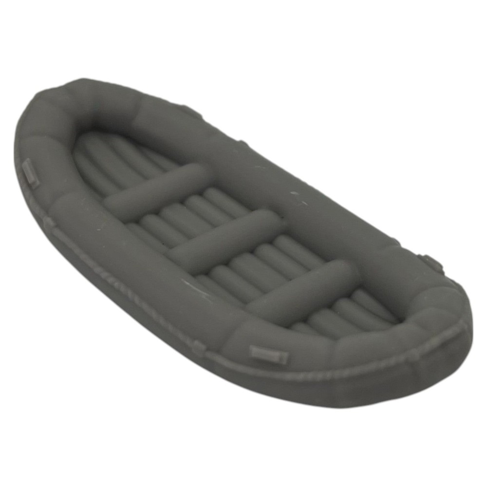 17' White Water River Raft - Z Scale - Gray