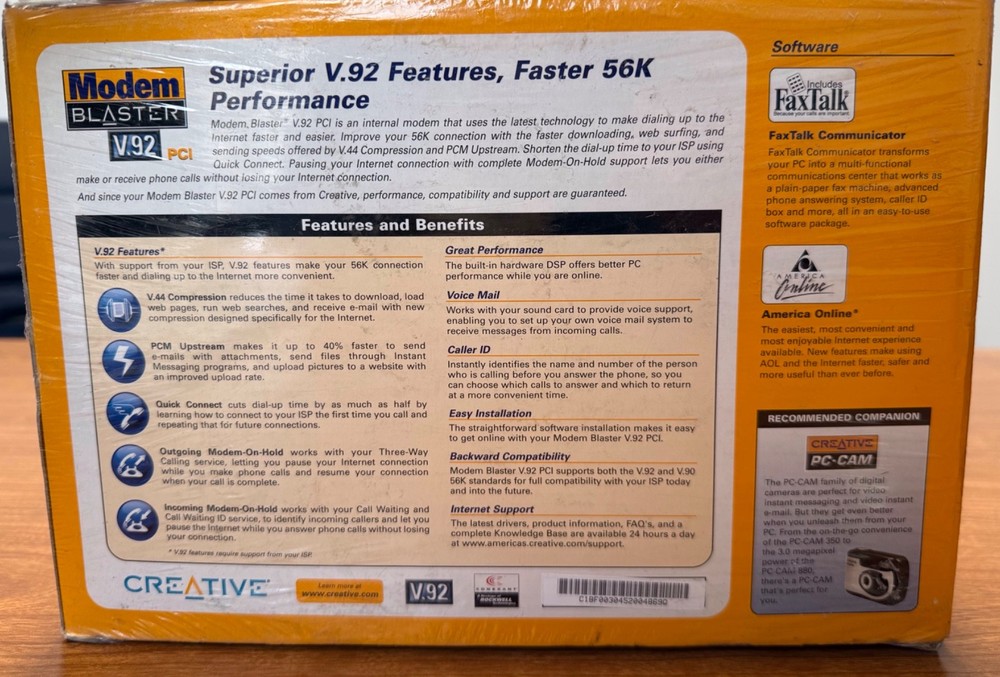 Creative Modem Blaster V.92 PCI