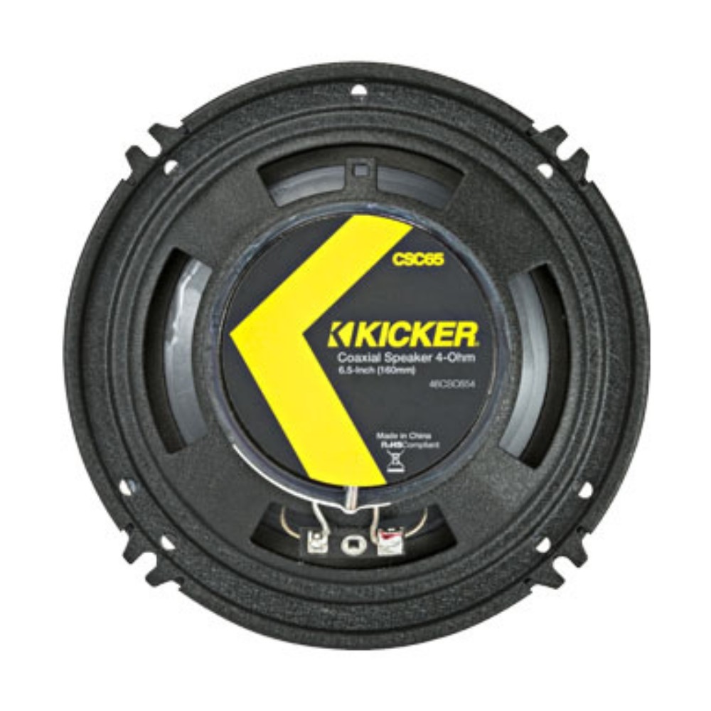 Open Box Kicker CSC65 CS-Series 6.5" 2-way Coaxial Speakers 4-Ohm - 46CSC654