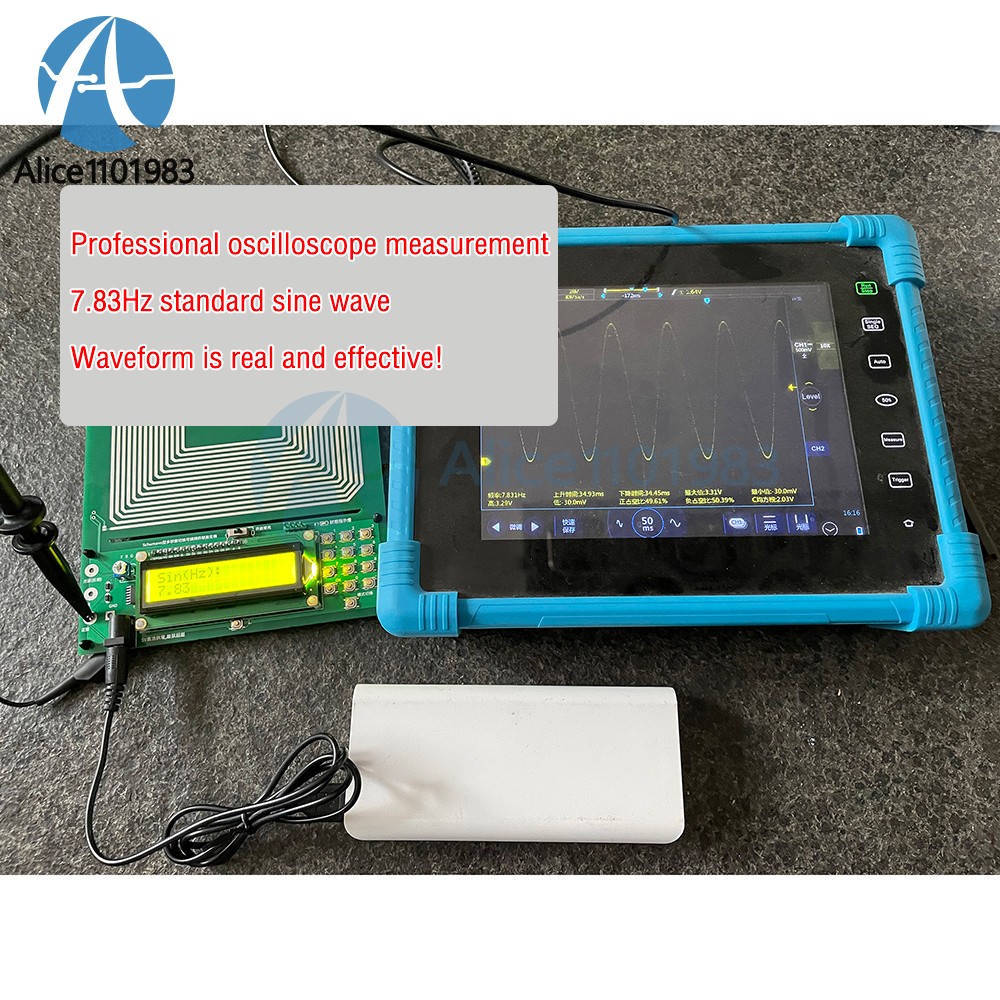 Adjustable 0.1HZ-30KHZ Schumann Wave Frequency Pulse Generator Multi-mode 7.83Hz