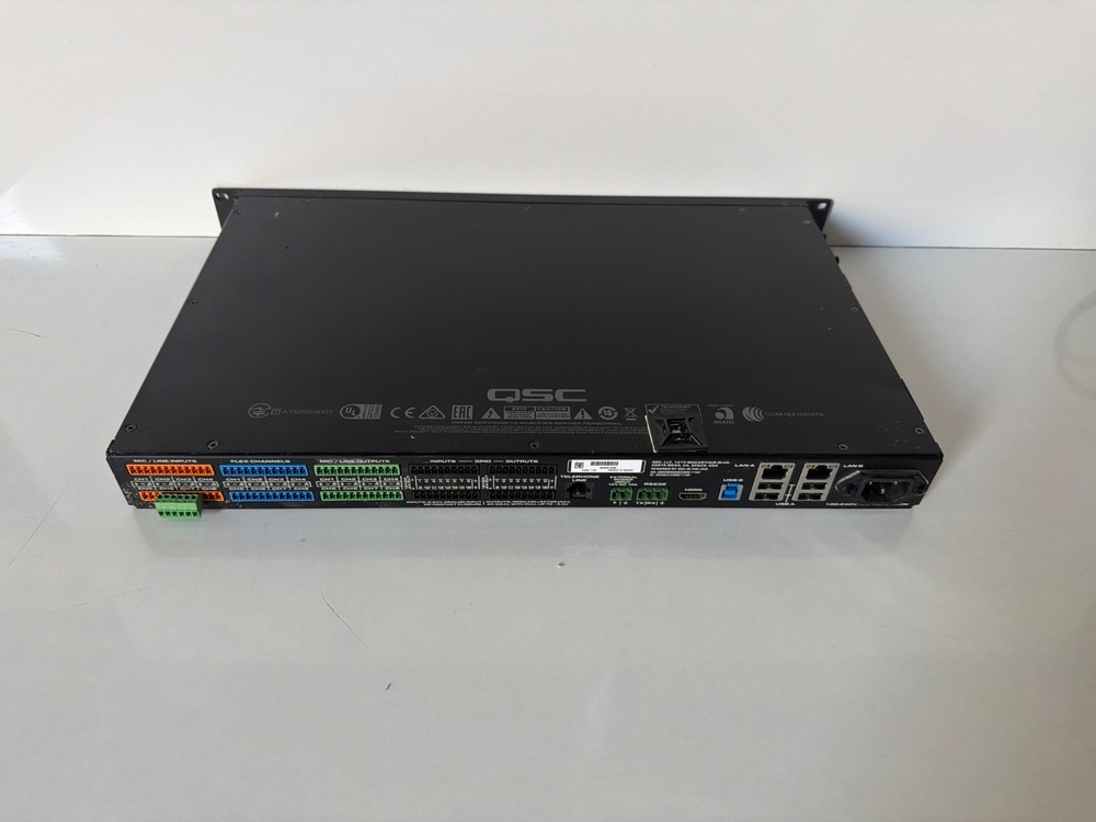 QSC Q-SYS Core 110f USB/Flex Channels