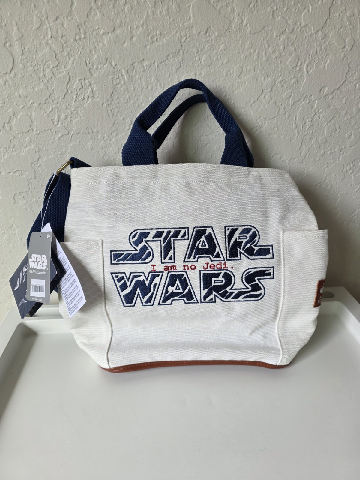 Disney Star Wars Ahsoka Tano Ashley Eckstein I Am No Jedi Tote Bag
