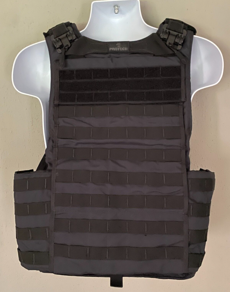 PROTECH Tactical Armor Carrier Medium Navy Molle First Spear Tubes