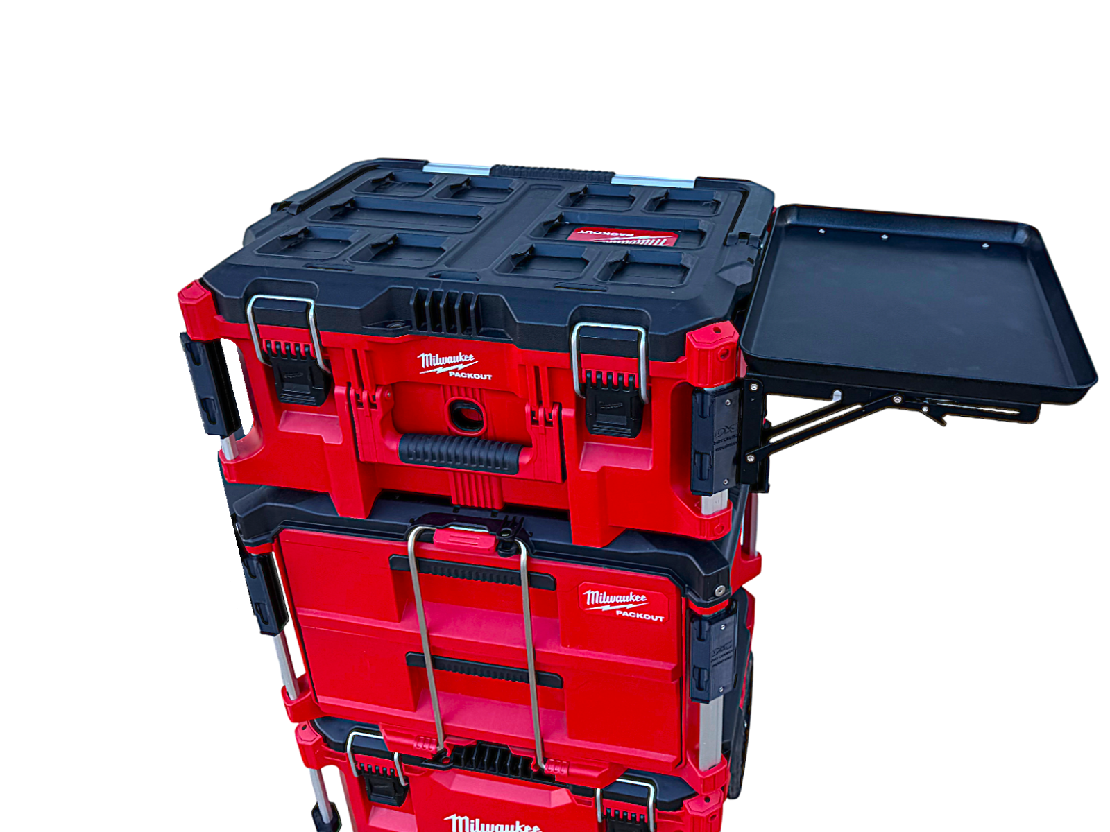 Milwaukee Packout, Quick Detaching/Folding Steel Table