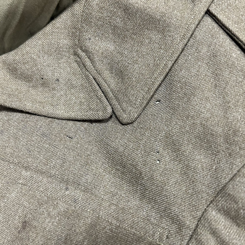 WWII - Korean War Era U.S. Army Personal Effects Duffle Bag Uniform Ike Jacket