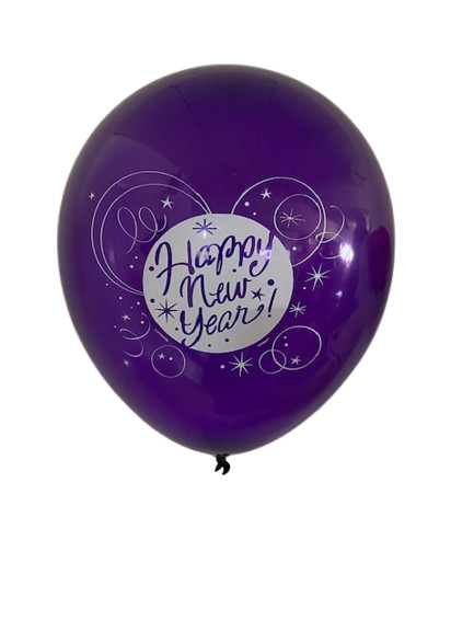 Stellar Happy New Year Balloons