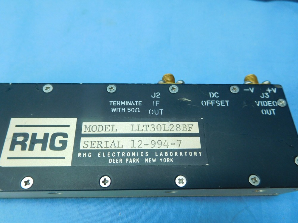 RHG LLT30L28BF Intermediate Frequency Amplifier