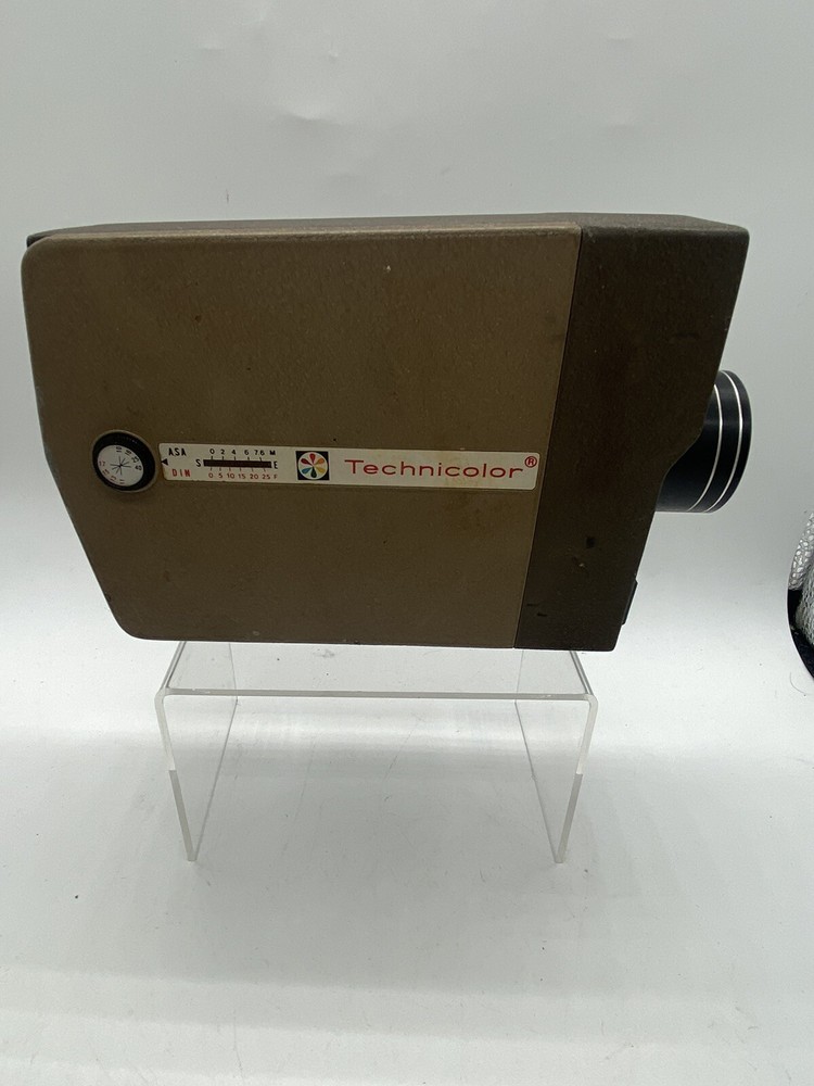 Vintage Technicolor Movie Camera Automatic 8 untested